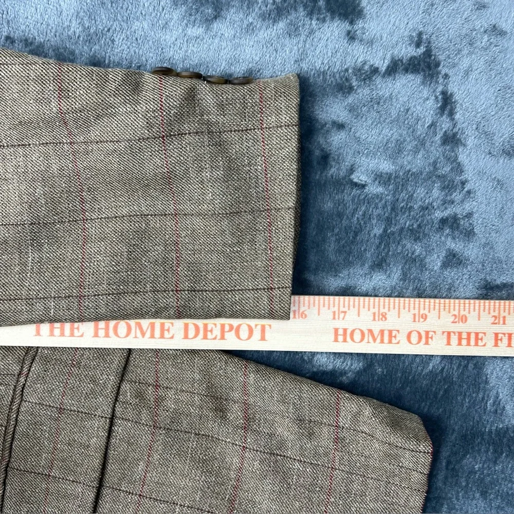 VTG Polo University‎ Ralph Lauren 41R Silk Blend Sport Coat Blazer Herringbone